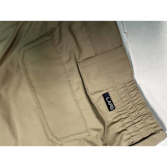 LAPG La Police Gear Men Size 36/11 Operator Tactical Shorts Cargo Brown Rip Stop - Picture 6 of 6